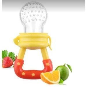 Baby Food Pacifier- Yellow
