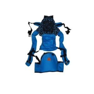 Breathable Hipseat Baby Carrier with a Hood - Blue