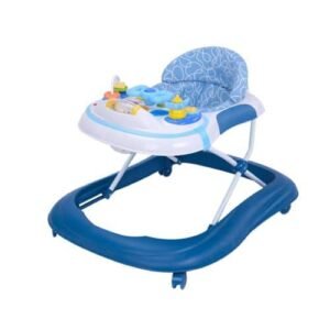 Foldable Walker/Rocker- Blue