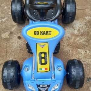 Kids Electric Four-wheel Go-Kart (Blue)
