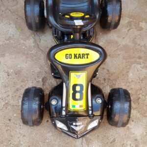 Kids Electric Four-wheel Go-Kart (Black)