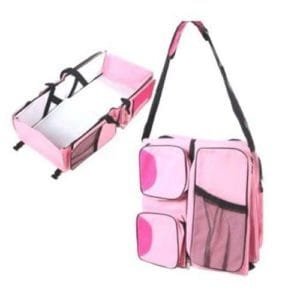 4 in1 Diaper Bag- Pink