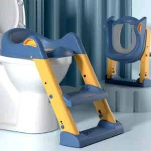 2-in-1 Portable Step Ladder Toilet Training Potty
