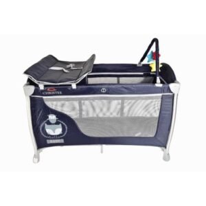 Baby Playpen With Changing Station And Overhead Toys