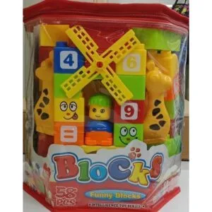 58-piece Building Blocks