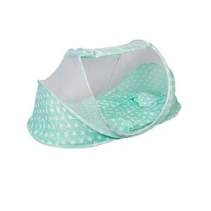 Baby Nest - green with stars