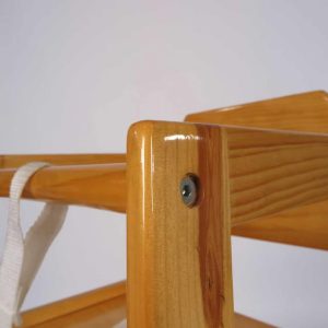 Wooden baby feeding chair/ high Chairs for Babies and Toddlers, Restaurant-Style Stackable High Chair with Commercial Grade Solid Wood for Dining Table & Kitchen, Easy to Clean
