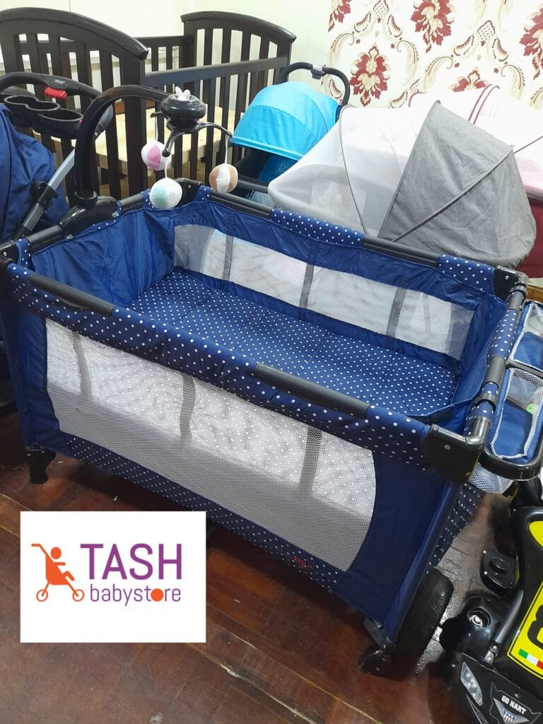 Portable Baby Cot with Wheels Available Tash Baby Store Baby shop