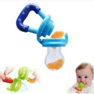 Baby Food Pacifier Fruit Feeder Colours design Indifferent Tash Baby Store Baby shop in Nairobi Westlands