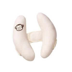 Adjustable Car Seat Pillow for ages 0-5 years - Cream