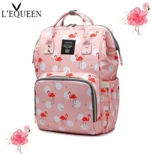 Pink Diaper Bag Backpack