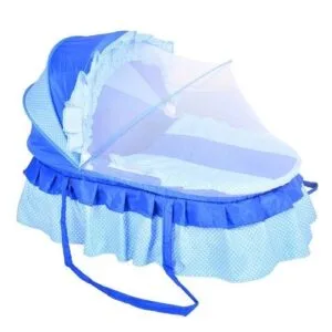 Baby Cot  newborn cradle/Baby Shaker-Blue