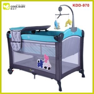 Blue Baby Crib Playpen