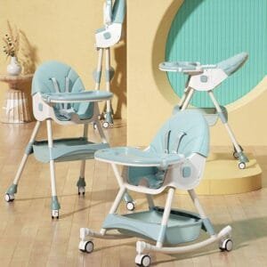 Baby Feeding chair and table 4 in 1 Multifunctional with rocking mode