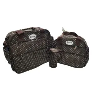 BROWN 5In1 Diaper Bag