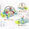 NEW 3 in 1 Activity Gym Playmat & Ball Pit with 30 colorful Balls