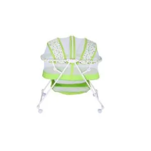 Metal Baby Crib- Green