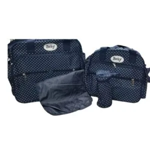 Generic Blue 4 In 1 Diaper Bag