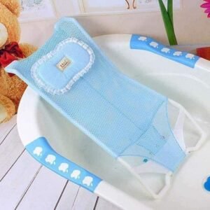 Antiskid Shower Mesh Support Kids- Blue