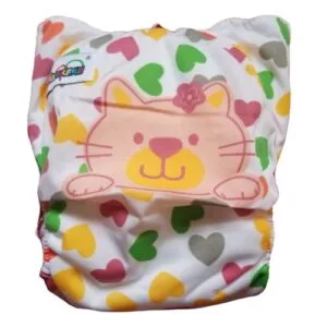 Cartoon Baby Diaper Washable Reusable And Adjustable