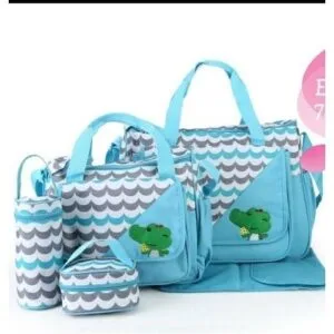 5in1 Diaper Bag- BLUE