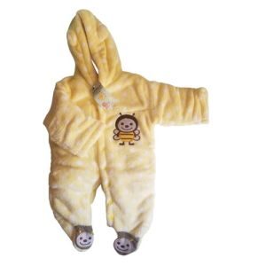 Baby Warm Jumpsuit Yellow 2