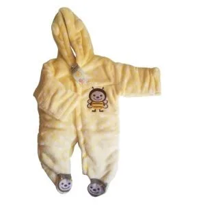 Baby Warm Jumpsuit-Yellow