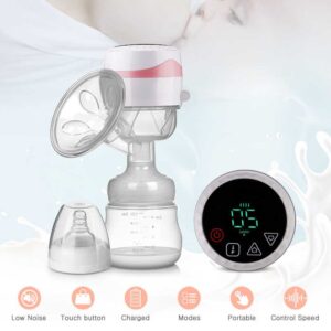 Electric Breast Pump Integrated Portable Easy Convenient Charged Milk Pump Small Volume Postpartum Supplies 2.jpg q50 2