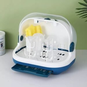 Multifunctional Portable Baby bottle Drying Rack with Cover