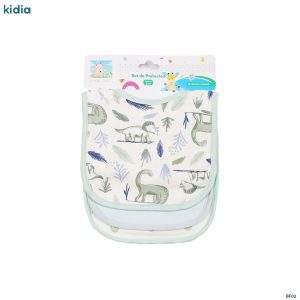 Baby waterproof feeding/ drool bibs ( set of 3)