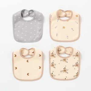 Baby waterproof feeding/ drool bibs ( set of 3)