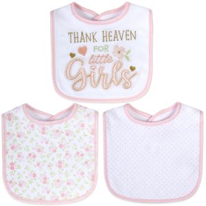 Baby waterproof feeding/ drool bibs ( set of 3)