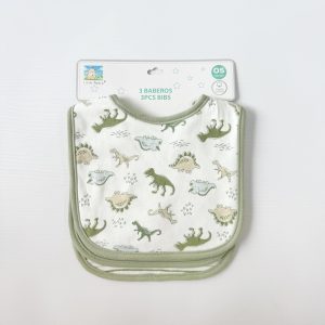 Baby waterproof feeding/ drool bibs ( set of 3)