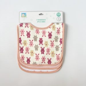 Baby waterproof feeding/ drool bibs ( set of 3)