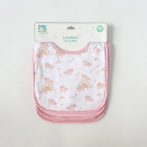 Baby waterproof feeding/ drool bibs ( set of 3)