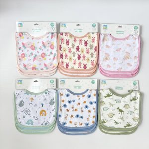 Baby waterproof feeding/ drool bibs ( set of 3)
