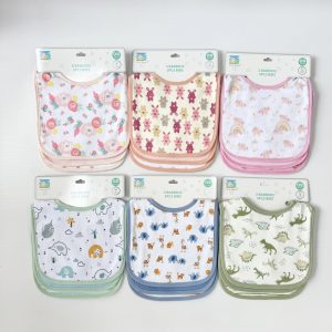 Baby waterproof feeding/ drool bibs ( set of 3)