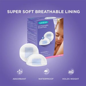 Ultra thin disposable breast pads (60 pcs)