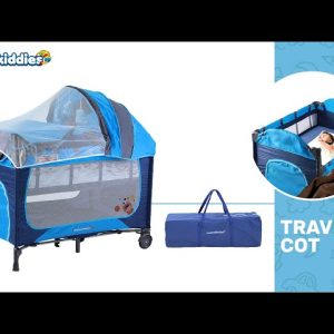 Baby Playpen/cot/bed With Infant Changing Station And Mosquito Net