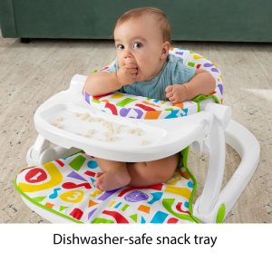 Baby Chair floor seat , Deluxe Sit-Me-Up pillow Seat With Kick & Play Piano Learning Toy & Snack Tray