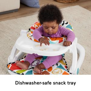 Baby Chair floor seat , Deluxe Sit-Me-Up pillow Seat With Kick & Play Piano Learning Toy & Snack Tray