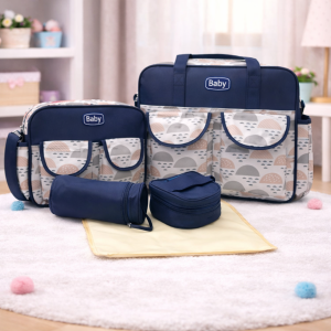 Trendy 5 in 1 diaper bag/ mommy bag
