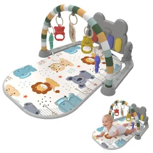 Comfort baby play mat with a musical piano gym