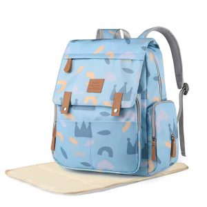 Multifunctional Travel Diaper Bag, Baby Diaper Bags for Travel, Mummy Bag for Baby Travel Backpack with Multiple Pockets