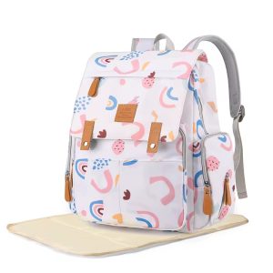 Multifunctional Travel Diaper Bag, Baby Diaper Bags for Travel, Mummy Bag for Baby Travel Backpack with Multiple Pockets