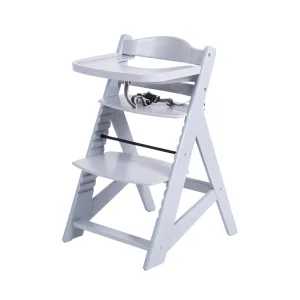 Alpha+ Wooden Adjustable feeding chair/ Highchair Grow-Along Chair For Babies and Children - From 6 Months Onwards