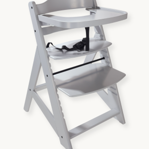 Alpha+ Wooden Adjustable feeding chair/ Highchair Grow-Along Chair For Babies and Children - From 6 Months Onwards