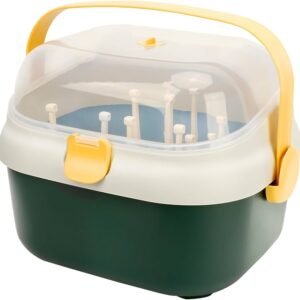 Portable baby bottle drying rack
