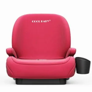 Booster car seat with Isofix, high back rest and cup holder