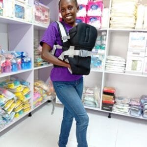 Best and Comfortable Baby Carrier With a Hood - Black